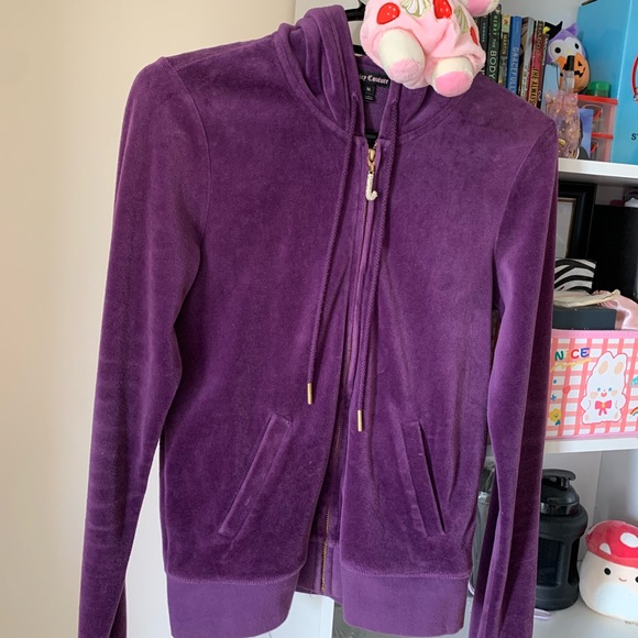 purple juicy couture hoodie - Picture 1 of 3